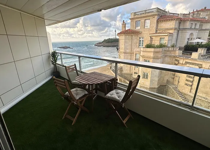 Lägenhet Front De - Luxe Biarritz